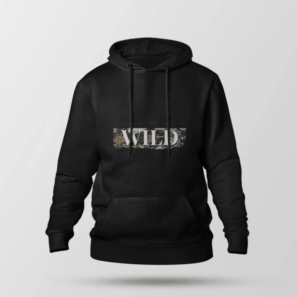 هودی نوشته Stay Wild