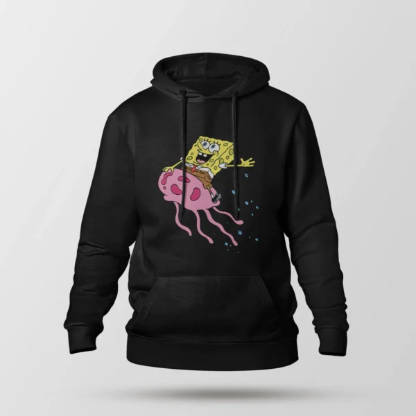 هودی باب اسفنجی طرح عروس دریایی (SpongeBob)