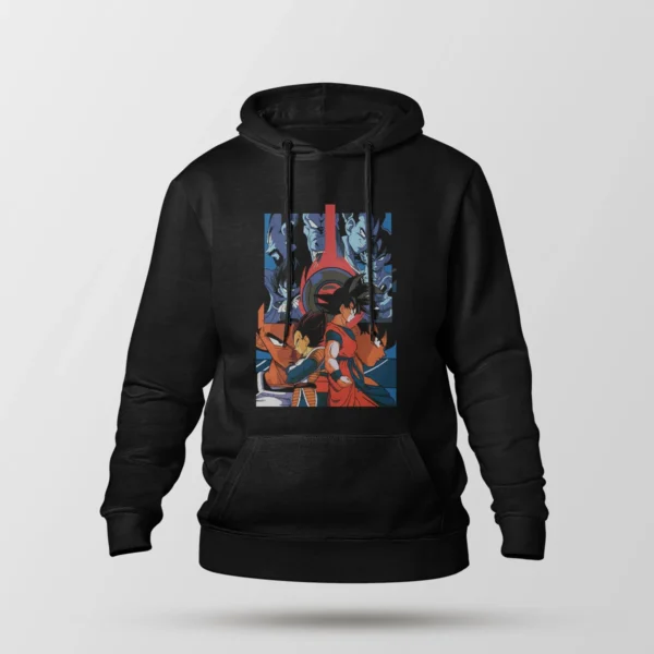 هودی انیمه دراگون بال طرح گوکو و وجیتا ایستاده (Goku and Vegeta)