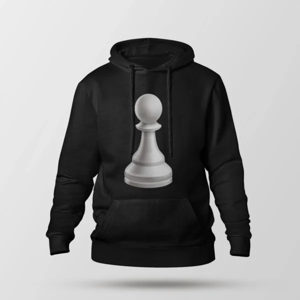 هودی شطرنج طرح مهره سرباز (Pawn) سفید سه بعدی مینی‌مال