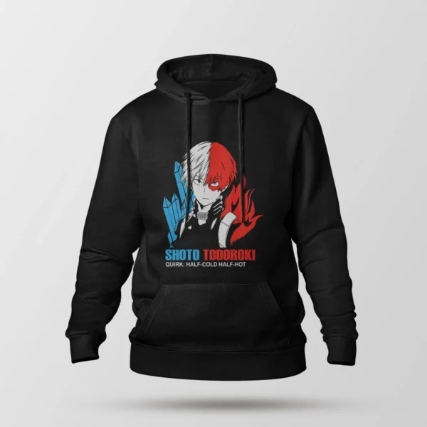 هودی انیمه My Hero Academia طرح شوتو تودوروکی