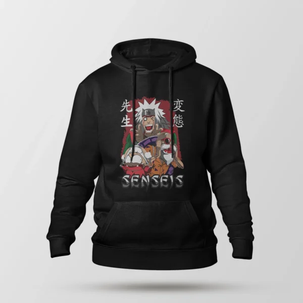 هودی انیمه ناروتو طرح جیرایا سنسی (Jiraiya)