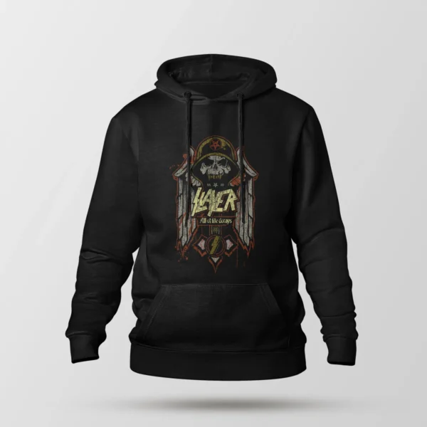 هودی گروه اسلیر طرح متال (Slayer)