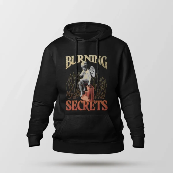 هودی فرشته طرح Burning Secrets