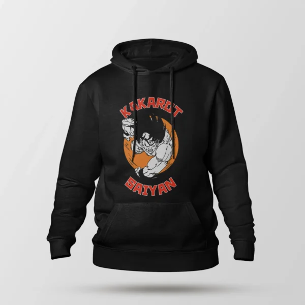 هودی انیمه دراگون بال طرح گوکو سایان (Goku)