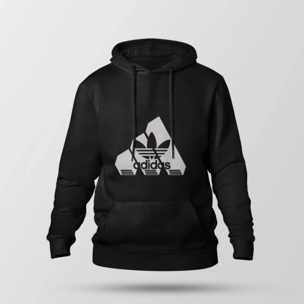هودی آدیداس طرح لوگوی مینیمال (Adidas)