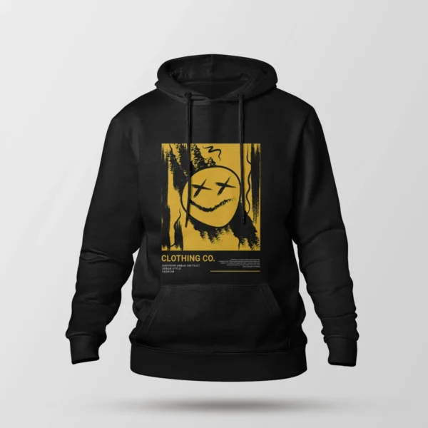 هودی لبخند استریت‌ویر طرح Clothing Co