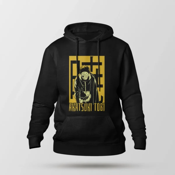 هودی انیمه ناروتو طرح آکاتسوکی توبی (Tobi)
