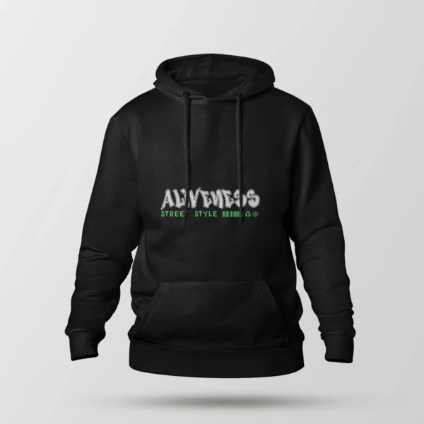 هودی طرح Aliveness Street Style