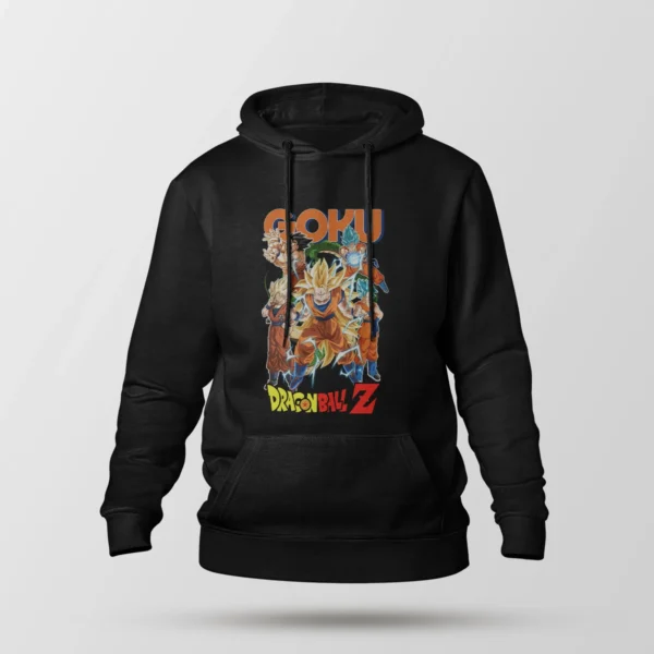 هودی انیمه دراگون بال طرح گوکو (Goku)