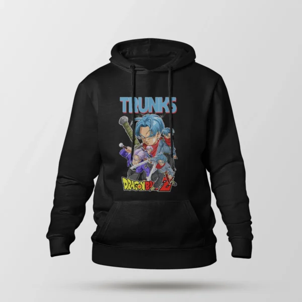 هودی انیمه دراگون بال طرح ترانکس (Trunks)