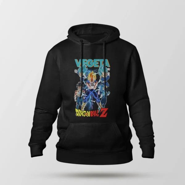 هودی انیمه دراگون بال طرح وجیتا (Vegeta)