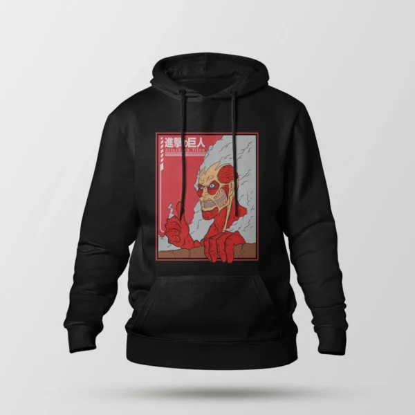 هودی انیمه حمله به تایتان طرح تایتان عظیم (Colossal Titan)