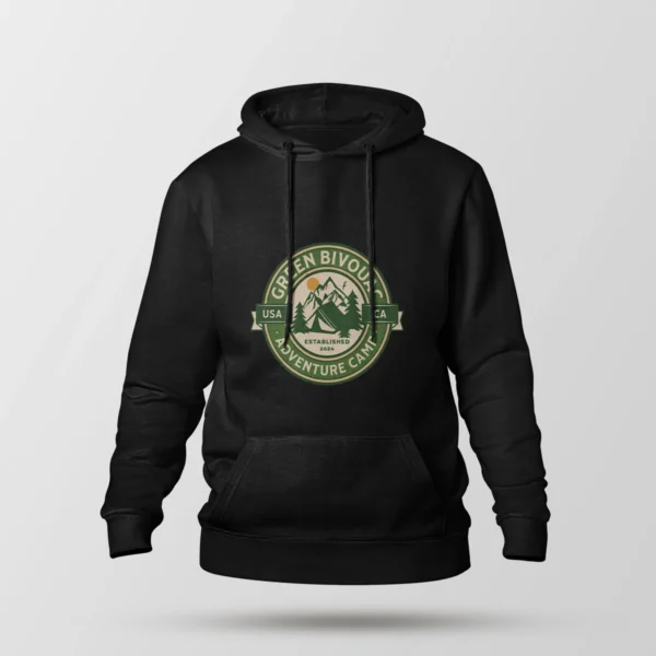هودی کمپینگ طرح Green Bivouac