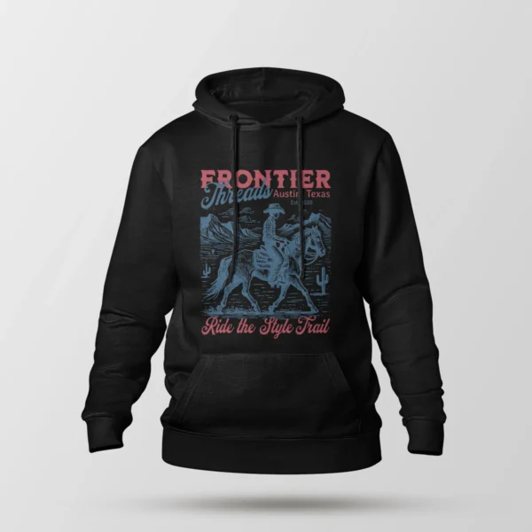 هودی کابوی طرح Frontier Threads