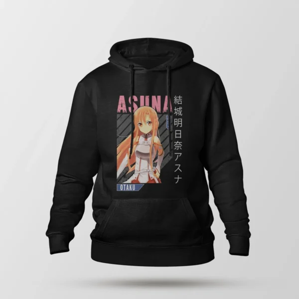 هودی انیمه سورد آرت آنلاین طرح آسونا پرتره (Asuna)