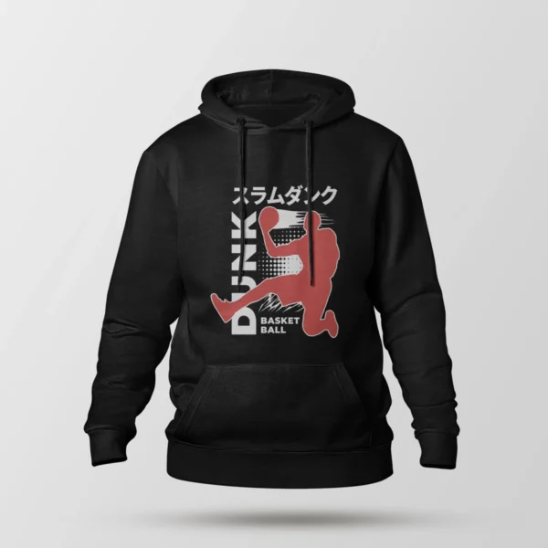 هودی بسکتبال طرح اسلم دانک رترو (Slam Dunk)