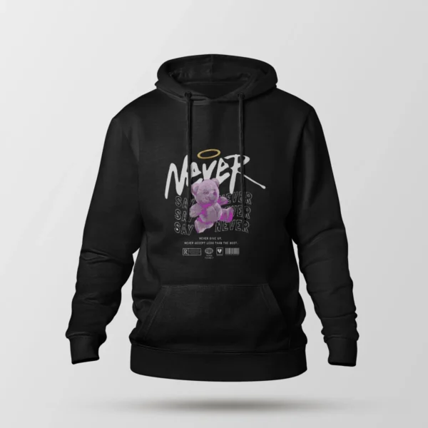 هودی خرس طرح Never Say Never