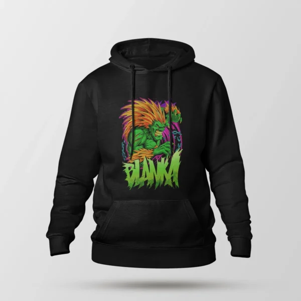 هودی گیمینگ طرح بلانکا (Blanka)