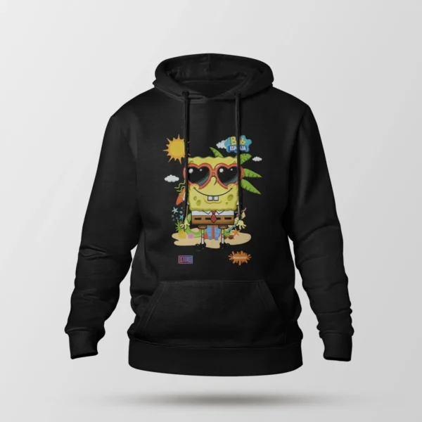 هودی باب اسفنجی طرح ساحلی (SpongeBob)