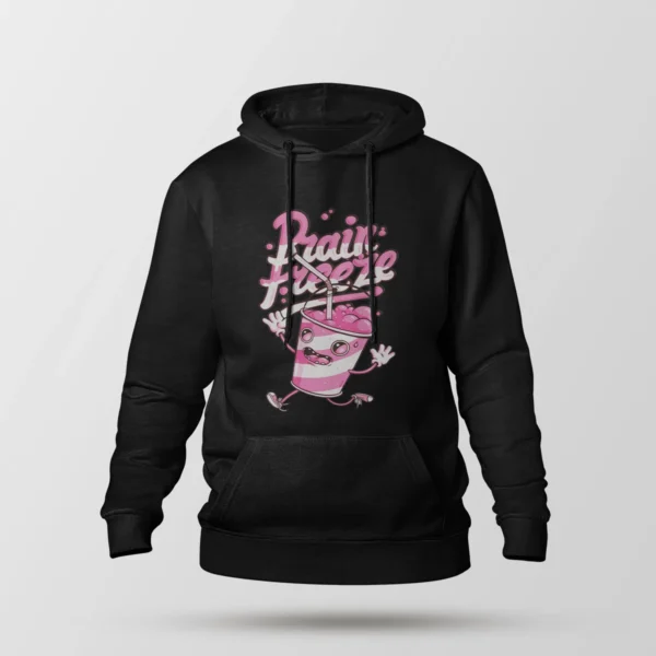 هودی بستنی یخی طرح Brain Freeze