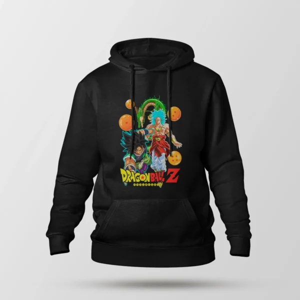 هودی انیمه دراگون بال طرح برولی (Broly)