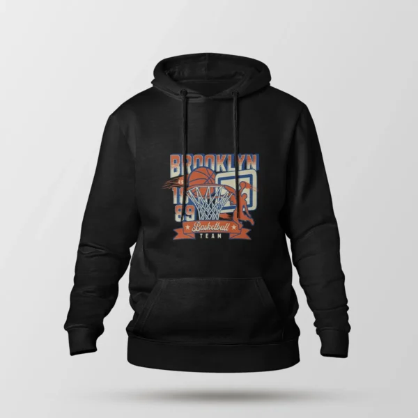 هودی بسکتبال بروکلین طرح Basketball Team