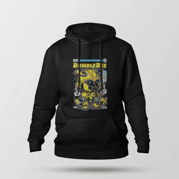 هودی بامبلبی طرح ربات کارتونی (Bumblebee)