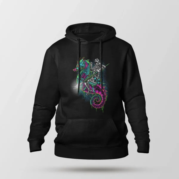 هودی اسب دریایی طرح فانتزی (Seahorse)