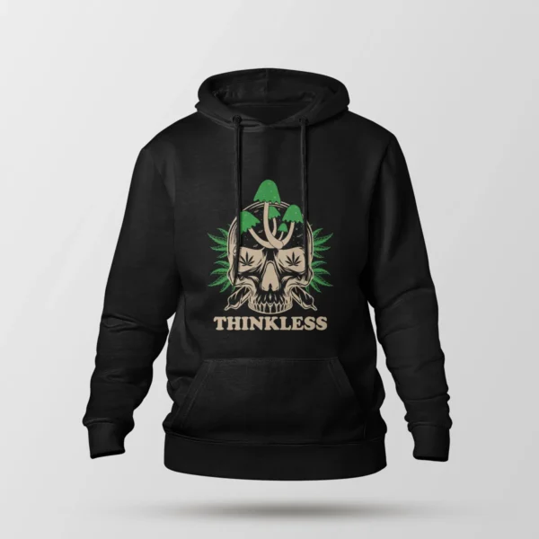 هودی جمجمه کانابیس طرح Thinkless