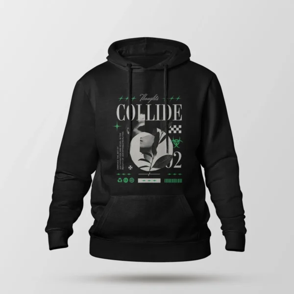 هودی طرح انتزاعی نوشته Collide