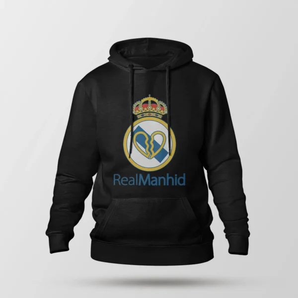 هودی رئال مادرید طرح آرم پارودی قلب شکسته (Real Madrid)