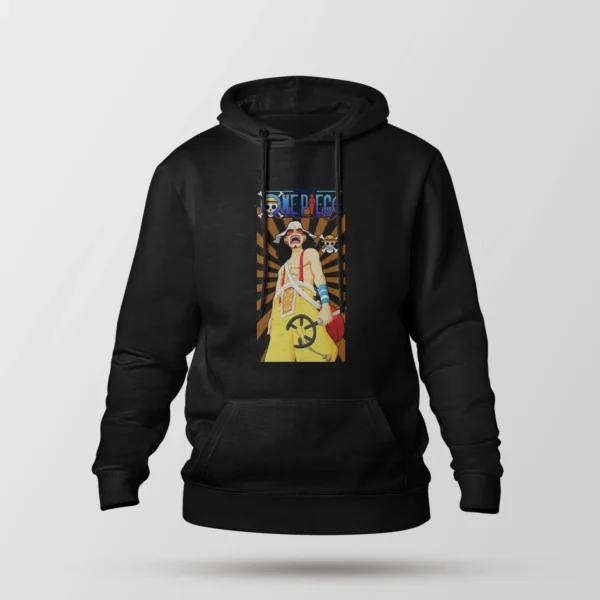 هودی انیمه وان پیس طرح لوفی کوئین (Luffy - One Piece)