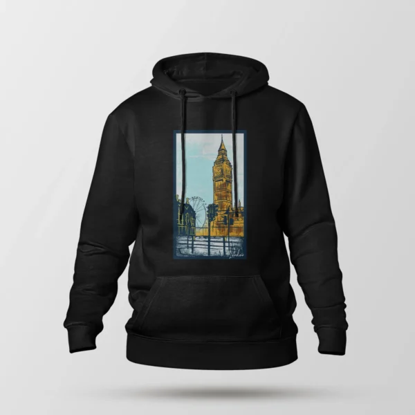هودی طرح لندن بیگ بن (London Big Ben)