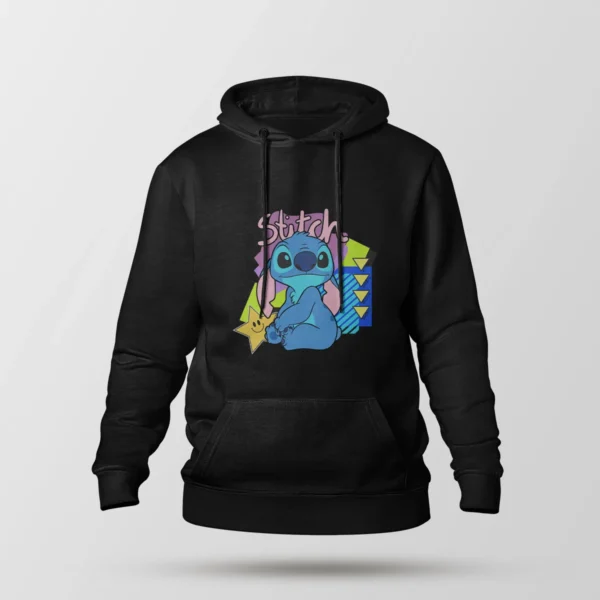 هودی دیزنی طرح استیچ کارتونی (Stitch)