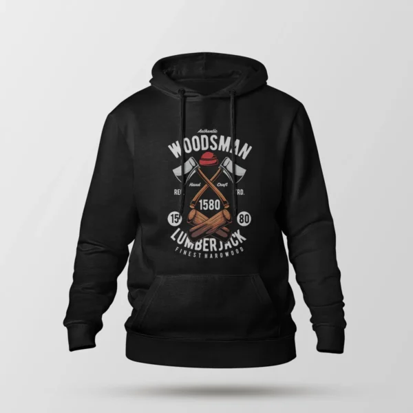 هودی جنگلبان طرح Woodsman Lumberjack