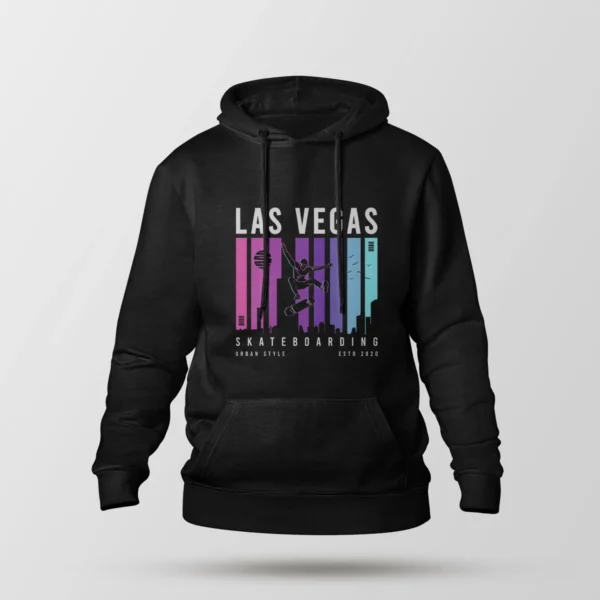 هودی اسکیت‌بورد طرح Las Vegas