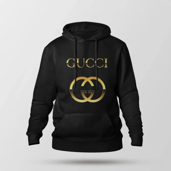 هودی گوچی طرح لوگوی طلایی (Gucci)
