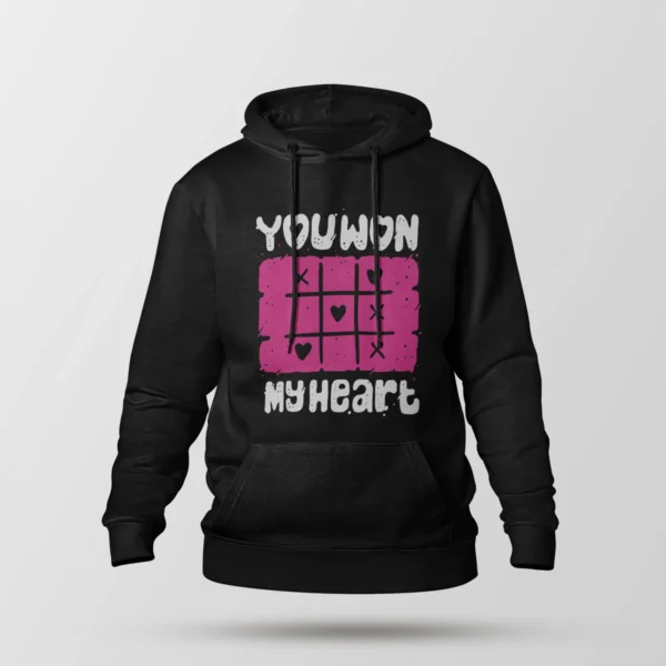 هودی عاشقانه طرح You Won My Heart