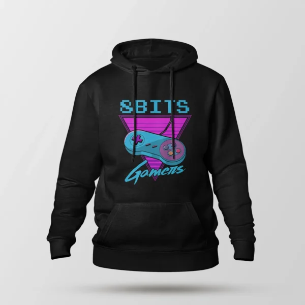 هودی گیمینگ طرح 8Bits Gamers