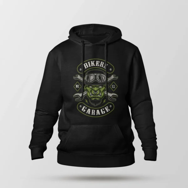 هودی طرح گاراژ موتورسواران Bikers Garage