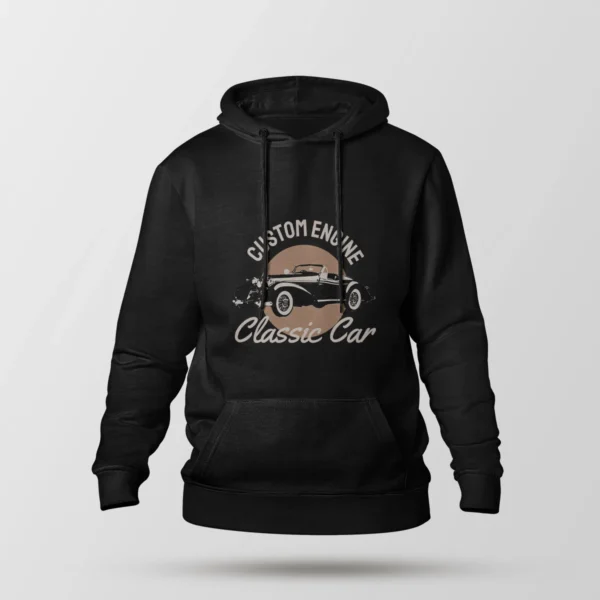 هودی ماشین کلاسیک طرح Custom Engine