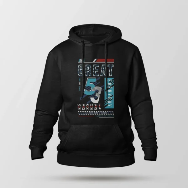 هودی استریت‌ویر طرح Great 5 Casual