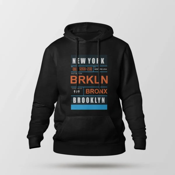 هودی طرح New York Brooklyn Bronx