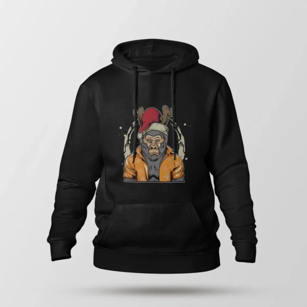 هودی گوریل طرح کریسمس (Christmas Gorilla)