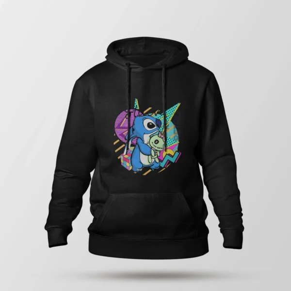 هودی دیزنی طرح استیچ رنگی (Stitch)