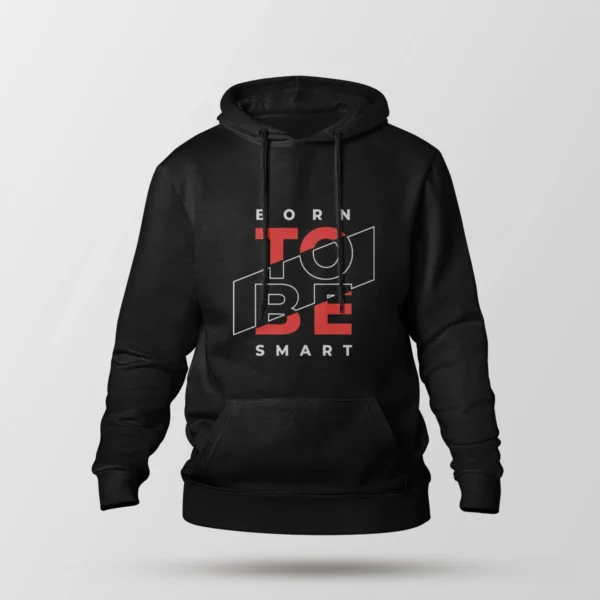 هودی تایپوگرافی Born to Be Smart