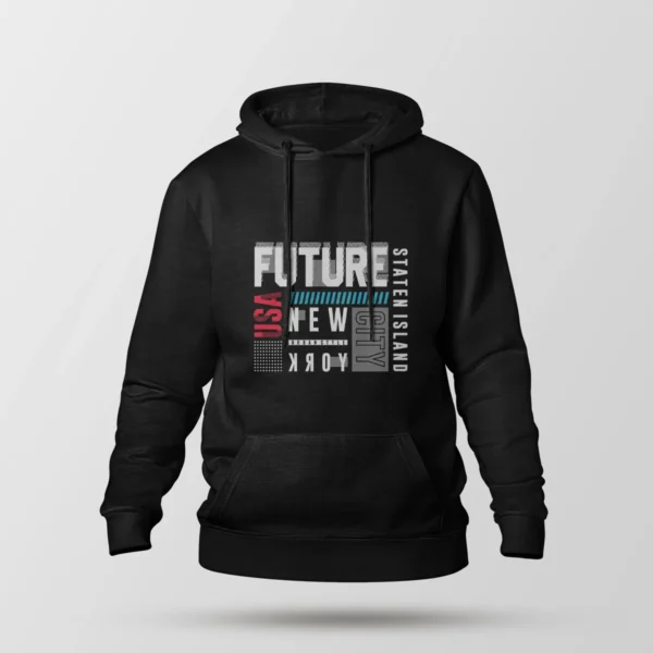 هودی تایپوگرافی Future USA Staten Island