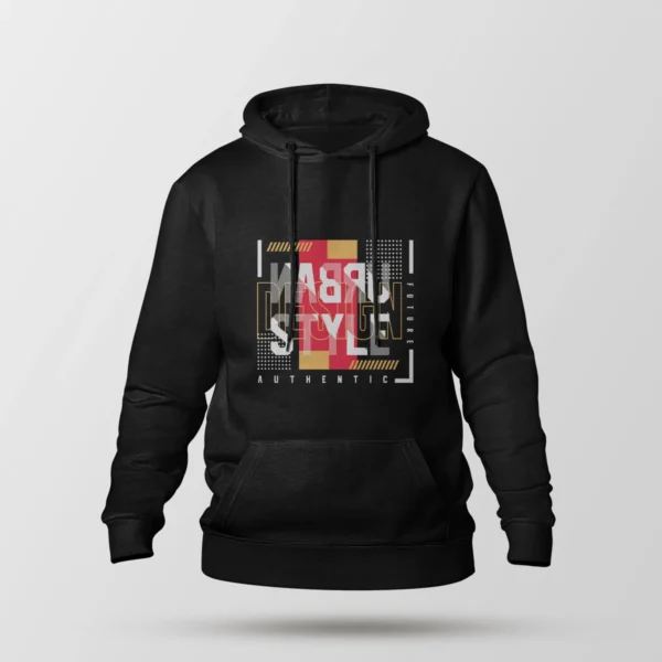 هودی تایپوگرافی Urban Style Authentic