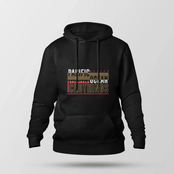 هودی تایپوگرافی Pacific Ocean Clothings